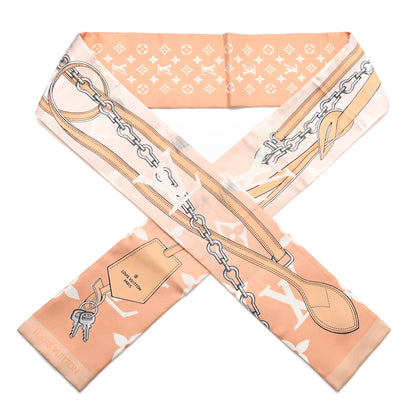Louis Vuitton Silk Monogram Gradient By The Pool Bandeau Mist 1 of 5
