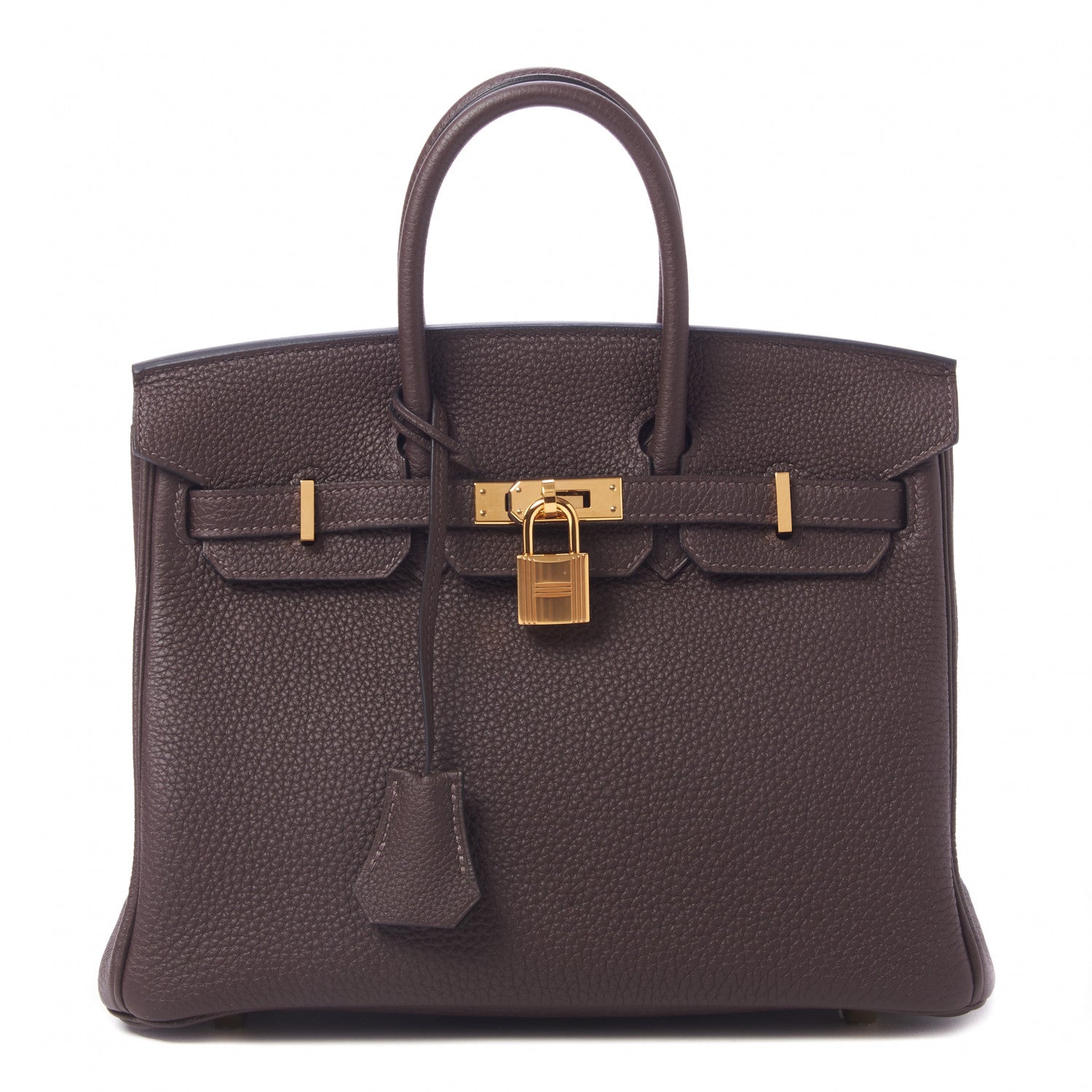 Hermes Togo Birkin 25 Chocolate 1 of 33
