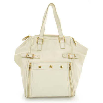 Saint Laurent Large Downtown Tote Ivory 1 of 7