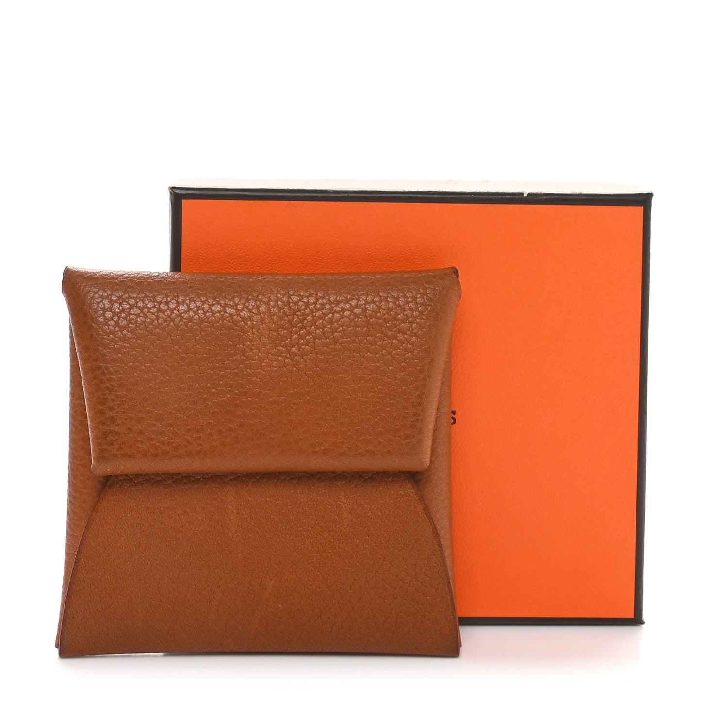 Barenia Faubourg Bastia Verso Coin Purse Fauve Abricot