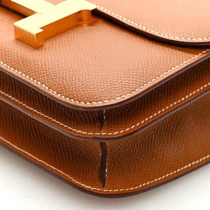 Hermes Epsom Constance 18 Gold 8 of 8