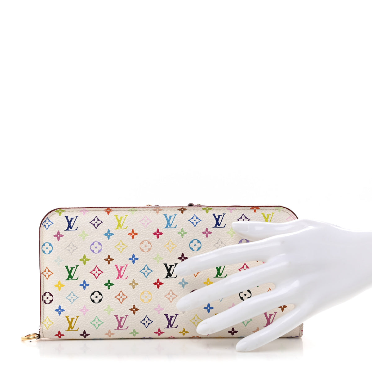 Monogram Multicolor Insolite Wallet White Litchi