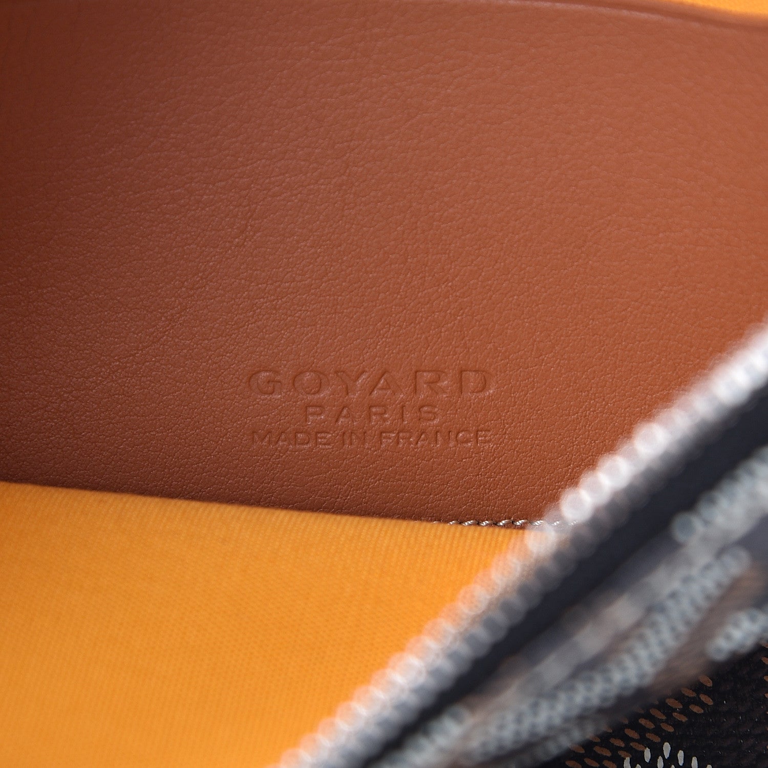 Goyard Goyardine Senat Pochette PM Black Gold 6 of 6
