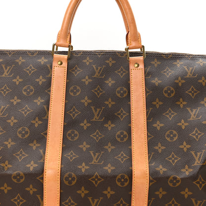 Louis Vuitton Monogram Keepall Bandouliere 55 7 of 10