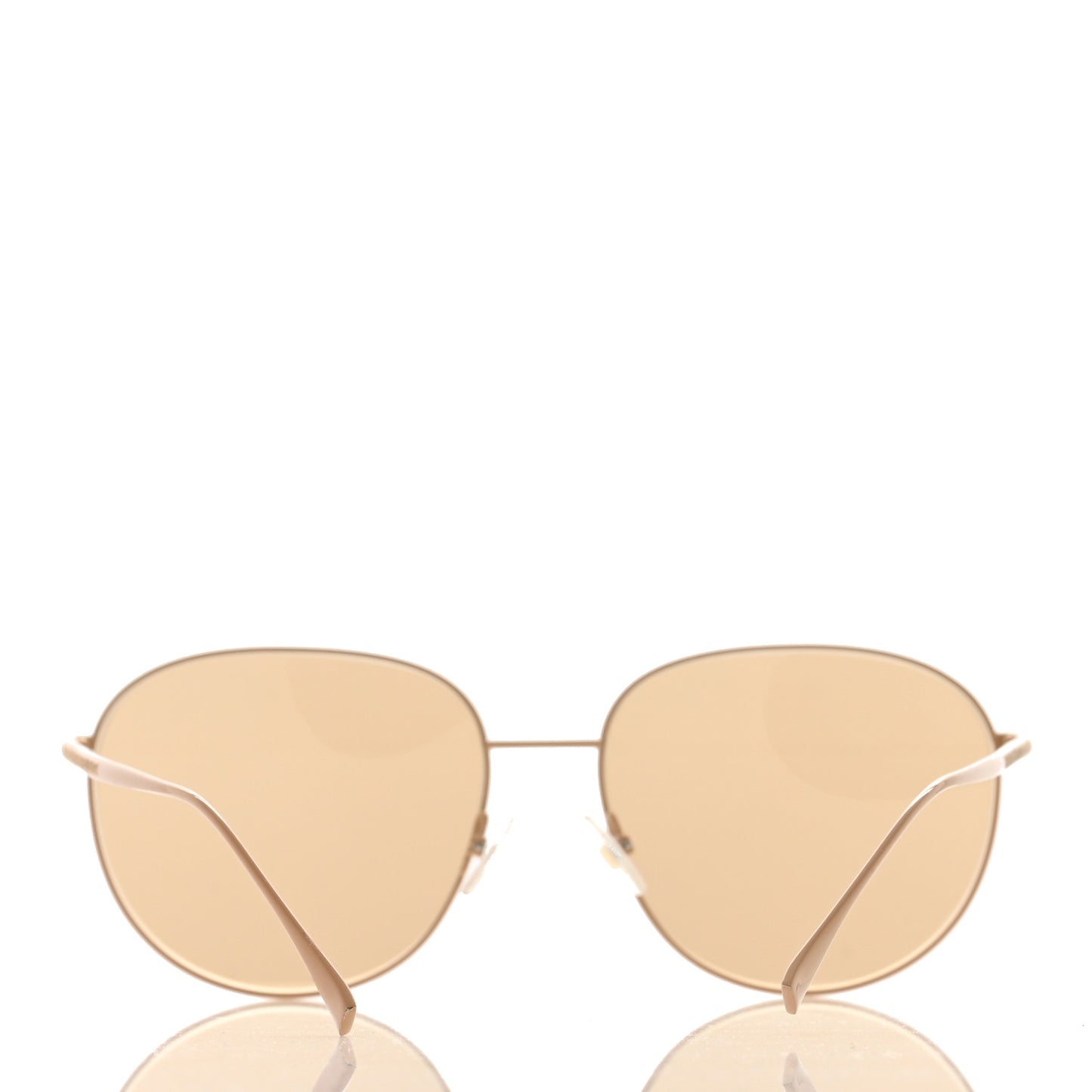Metal Aviator Sunglasses FF 0379/G/S Gold