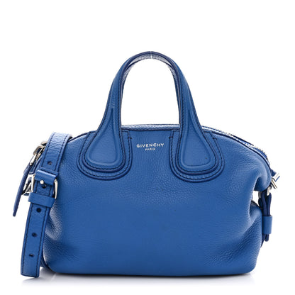 Givenchy Waxy Grained Calfskin Micro Nightingale Blue Indigo 1 of 10