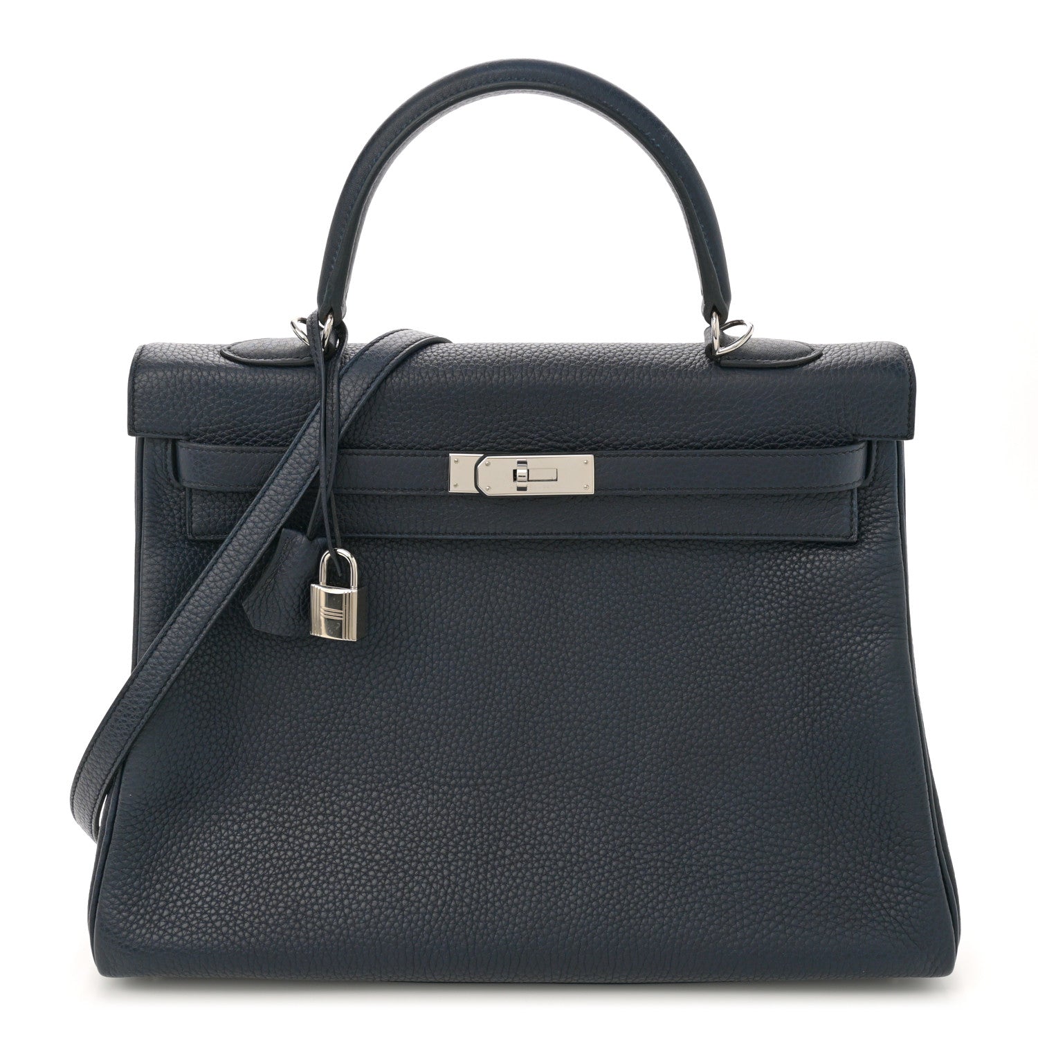 Hermes Togo Kelly Retourne 35 Bleu Nuit 1 of 10