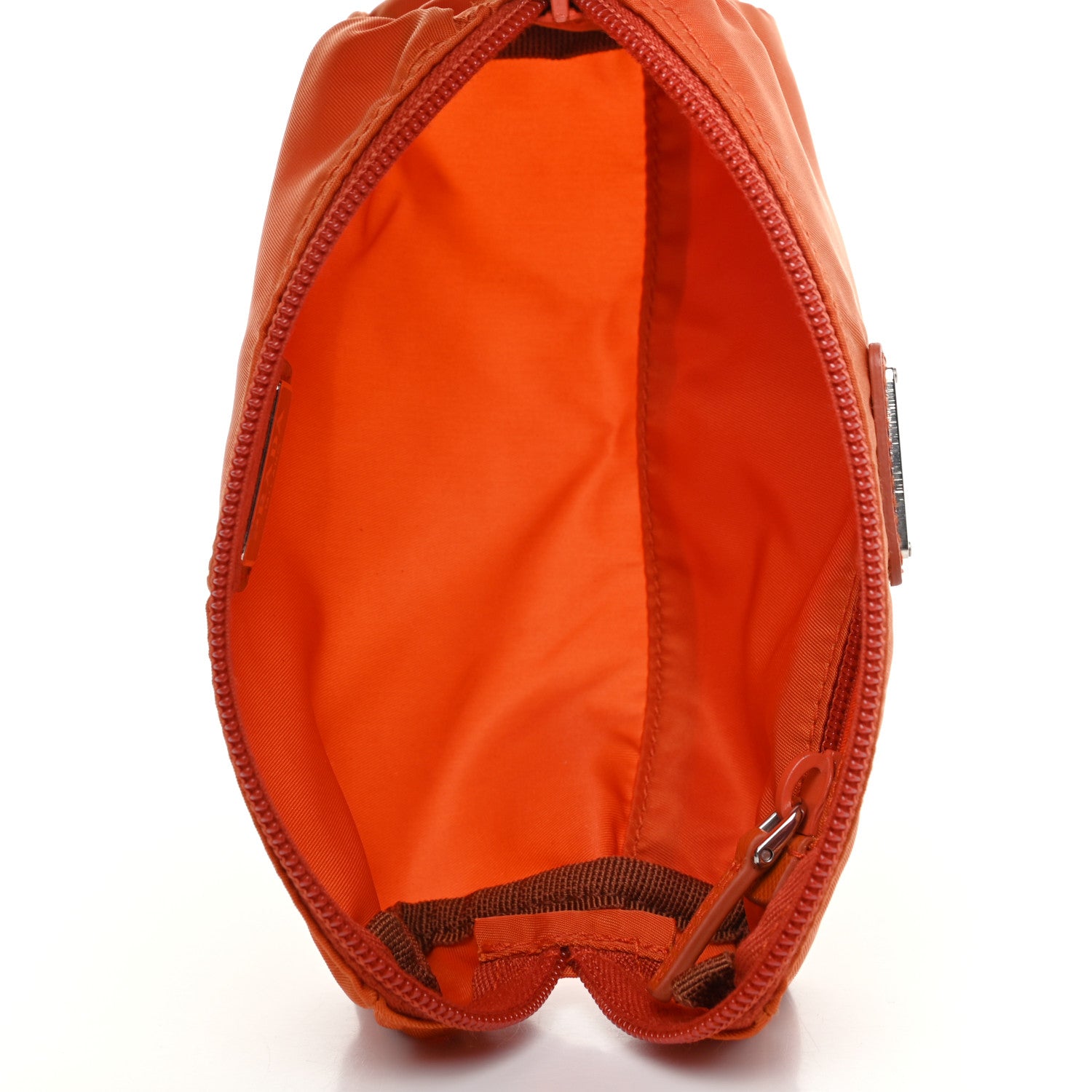 Prada Tessuto Nylon Pouch Papaya 5 of 7