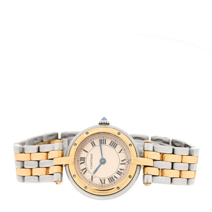 Cartier Stainless Steel 18K Yellow Gold 24mm Panthere Vendome Quartz Watch 2 of 4