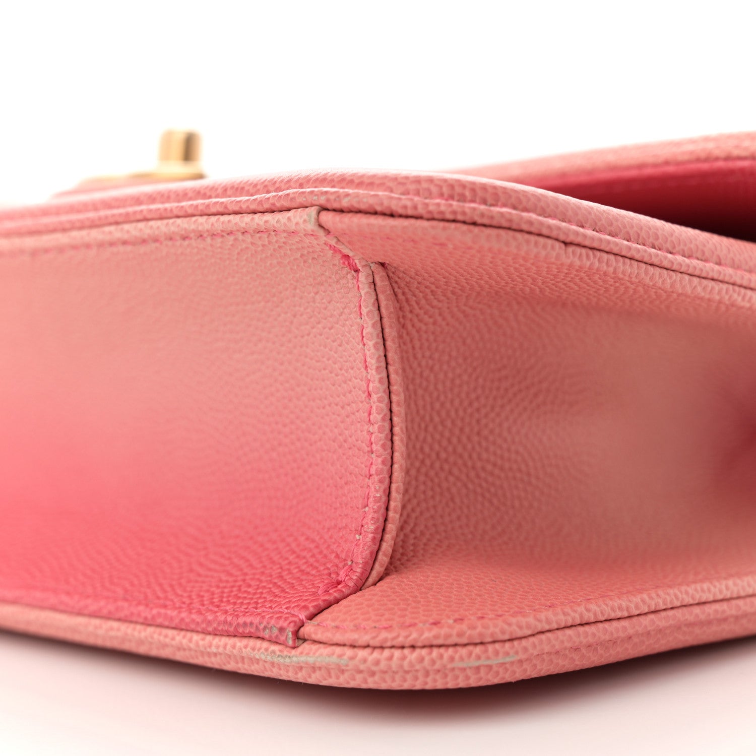 Chanel Caviar Quilted Small Sunset On The Sea Flap Coral 10 of 10