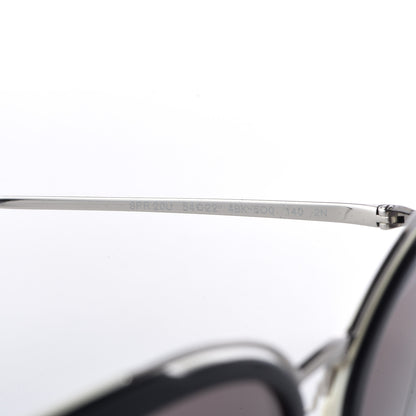 Prada Cat Eye Sunglasses SPR 20U Black 5 of 9