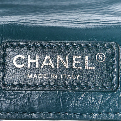 Chanel Crumpled Calfskin PVC Quilted Backpack Green 6 of 10