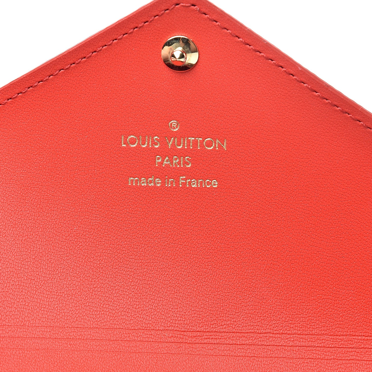 Monogram Medium Kirigami Pochette Insert Coquelicot