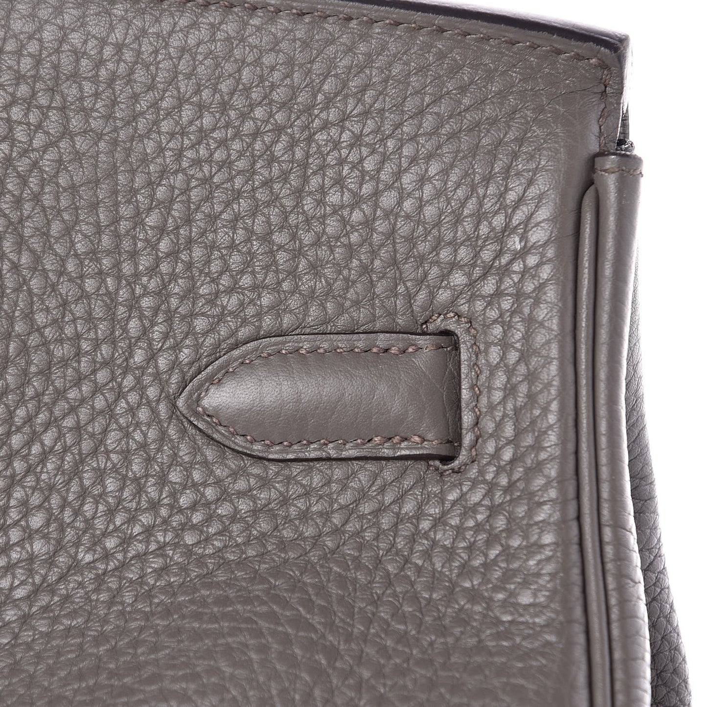 Taurillon Clemence Birkin 35 Etain