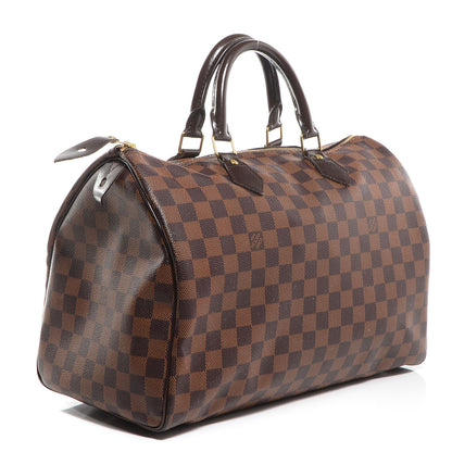 Louis Vuitton Damier Ebene Speedy 35 3 of 7