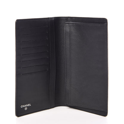 Chanel Caviar Timeless CC Yen Wallet Black 5 of 9