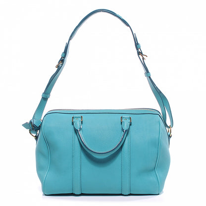 Louis Vuitton Calfskin SC Bag PM Turquoise 7 of 9