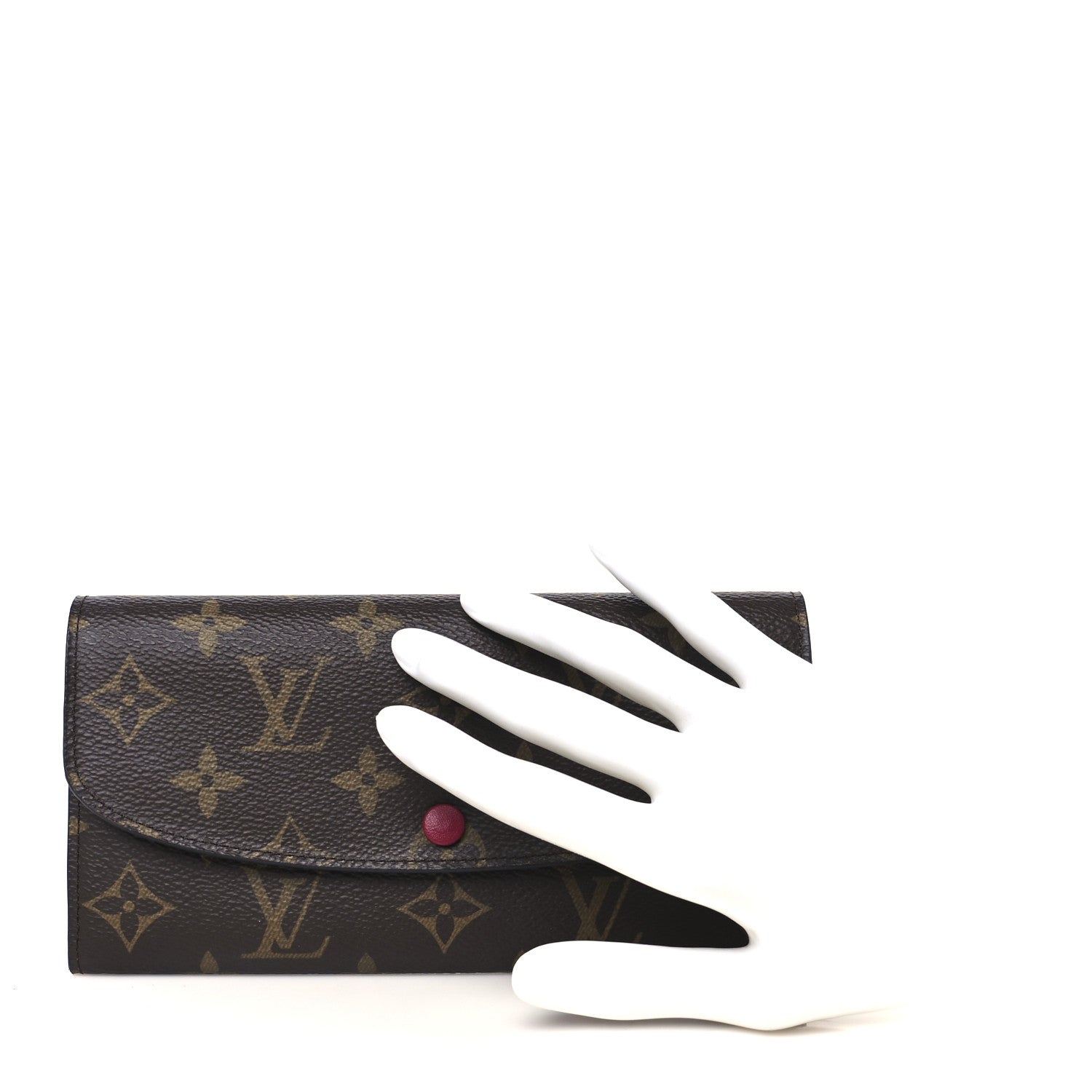 Louis Vuitton Monogram Emilie Wallet Fuchsia 2 of 8