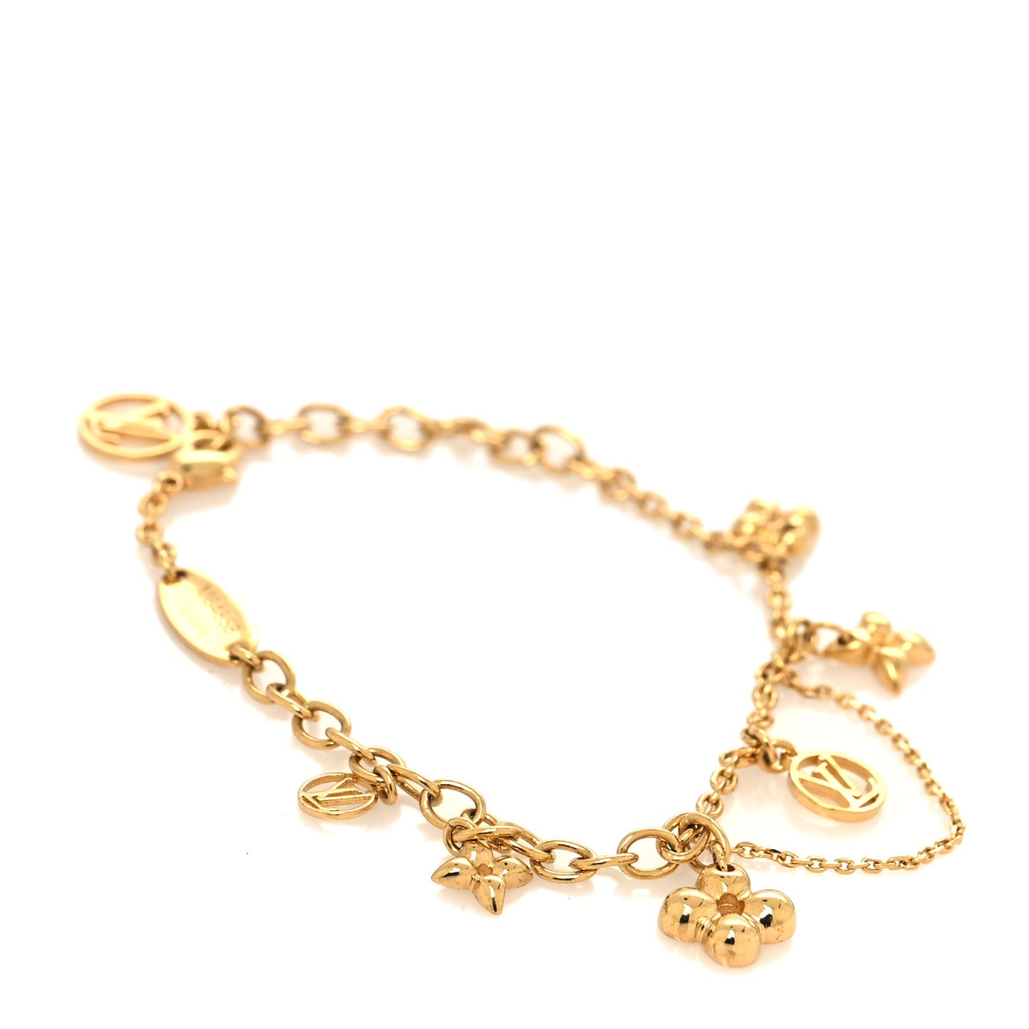 Metal Monogram Blooming Supple Bracelet