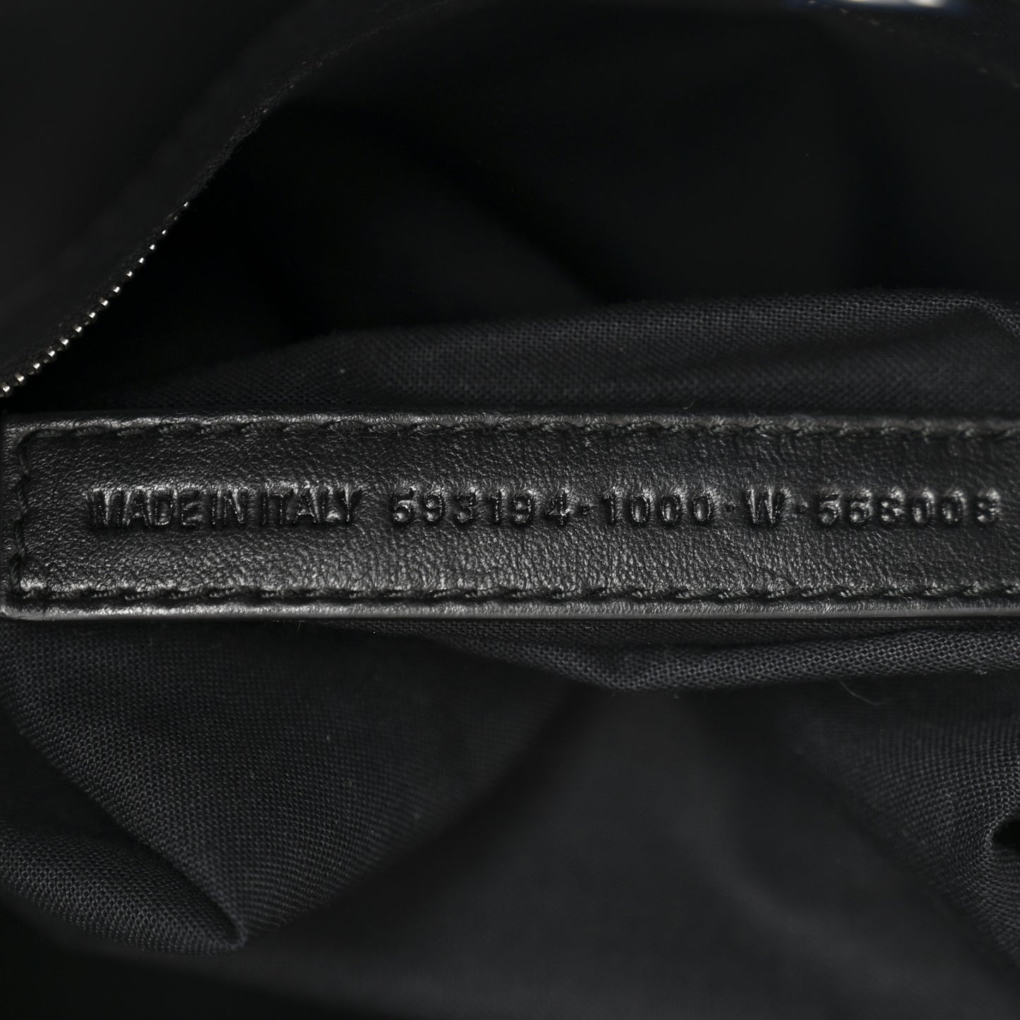 Calfskin Quilted Paris Shopper Tote Black