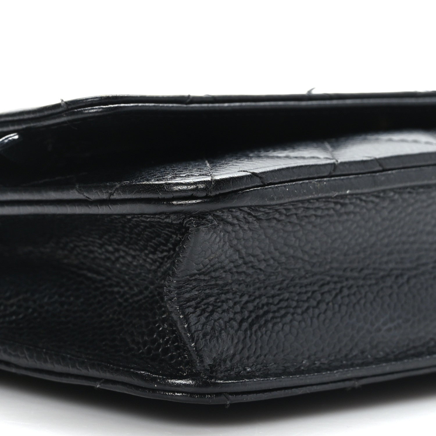 Chanel Caviar Quilted Wallet on Chain WOC Black 9 of 10