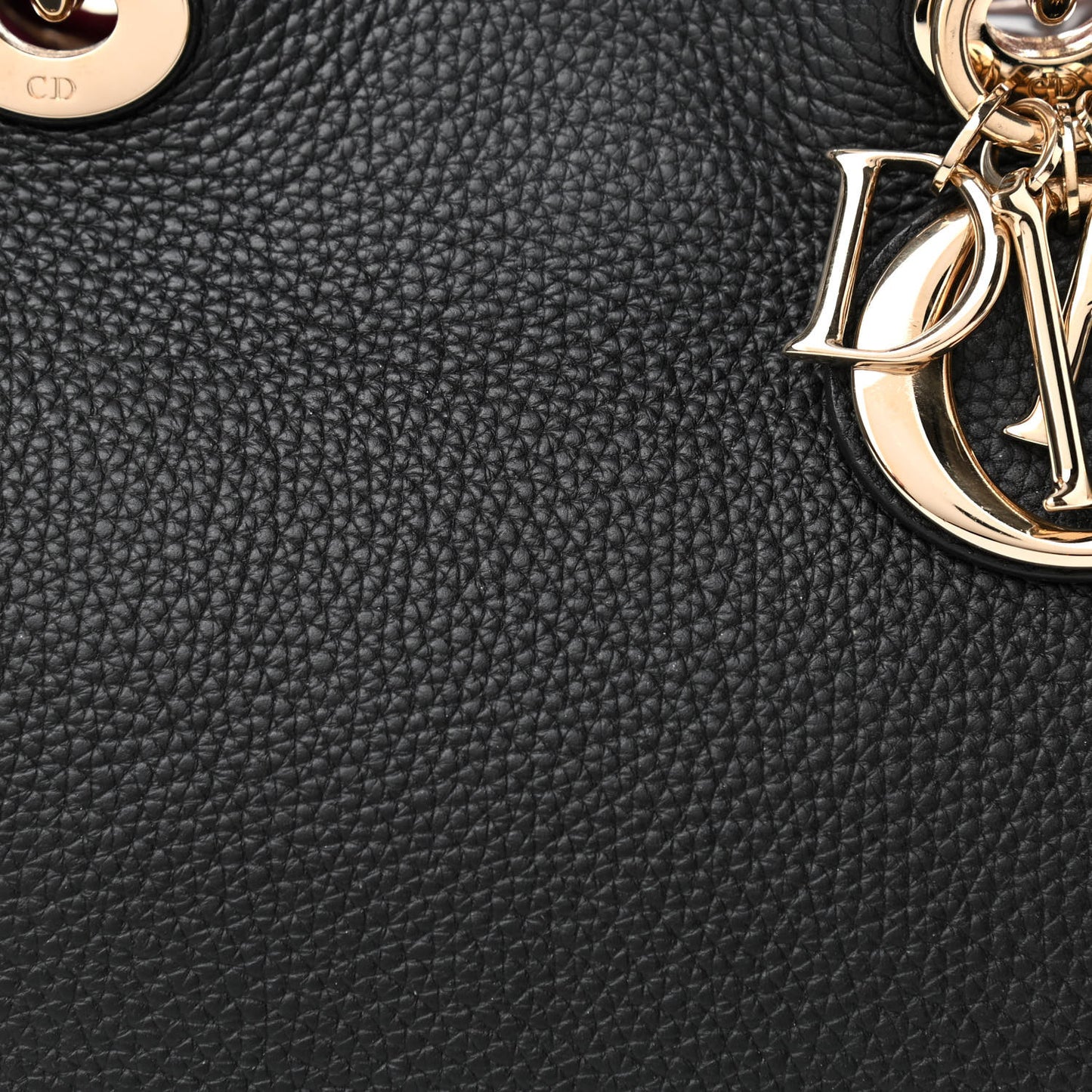 Bullcalf Medium Diorissimo Tote Black Rose Indien