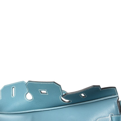 Hermes Togo Birkin 35 Blue Jean 10 of 38