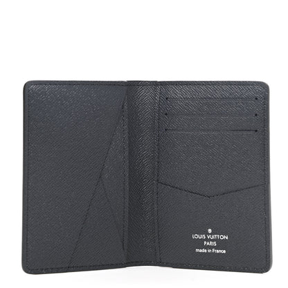 Louis Vuitton Savane Monogram Chapman Rhinoceros Pocket Organizer Encre 5 of 7