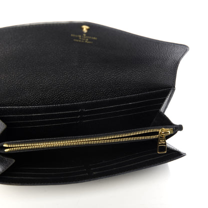 Louis Vuitton Empreinte Sarah Wallet NM Black 5 of 6