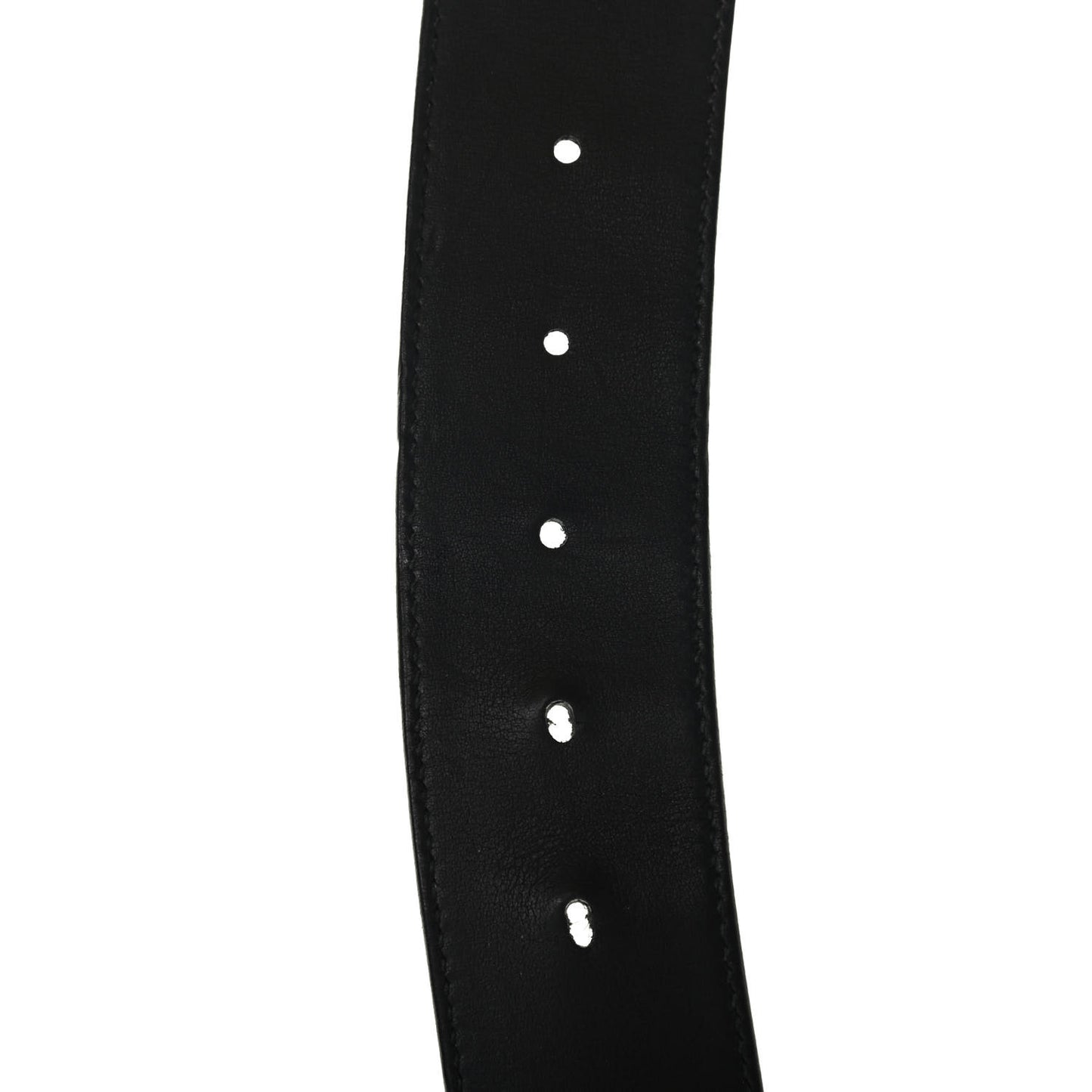 Textured Calfskin Double G 40mm Belt 100 40 Black