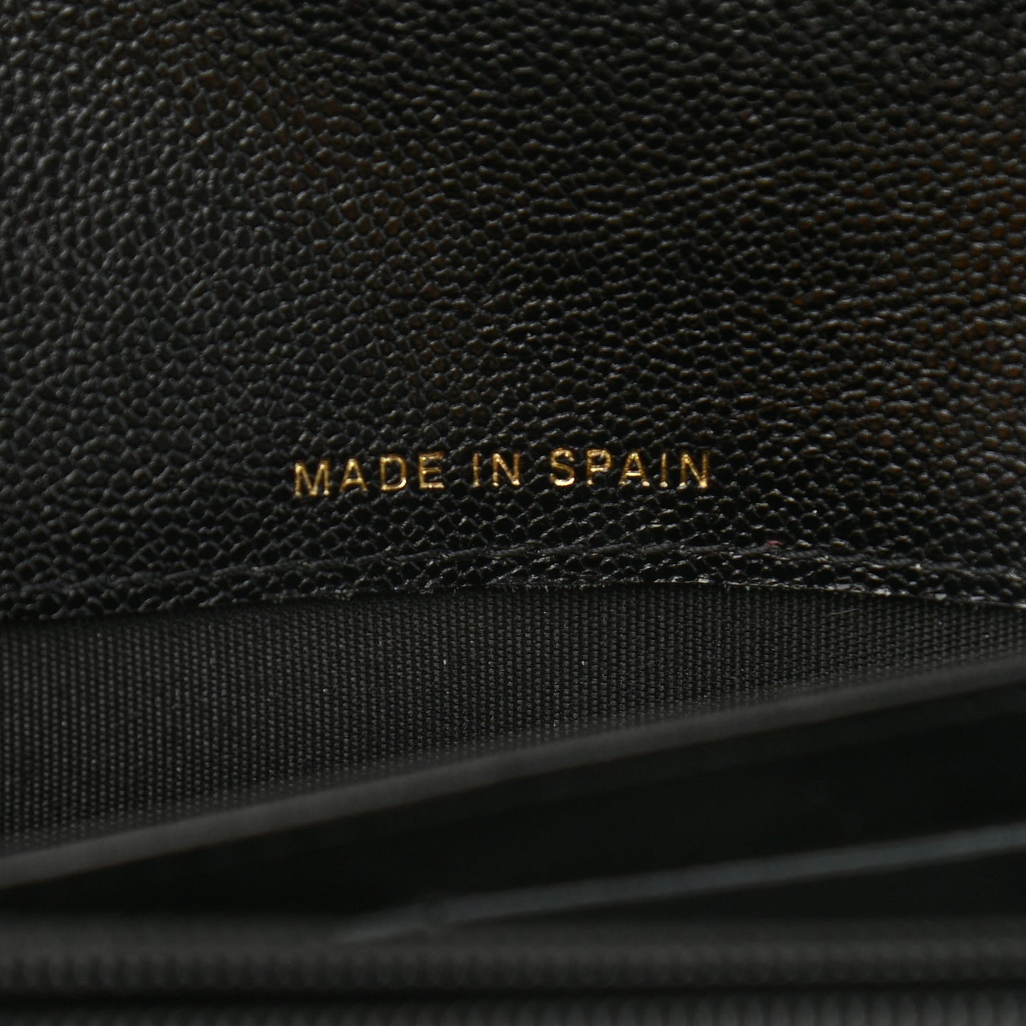 Caviar Quilted Long Boy Flap Wallet Black