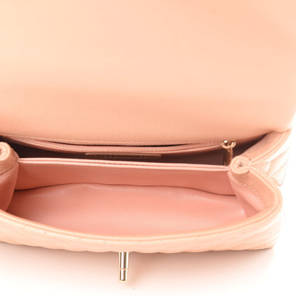 Chanel Caviar Quilted Mini Coco Handle Flap Light Pink 5 of 11