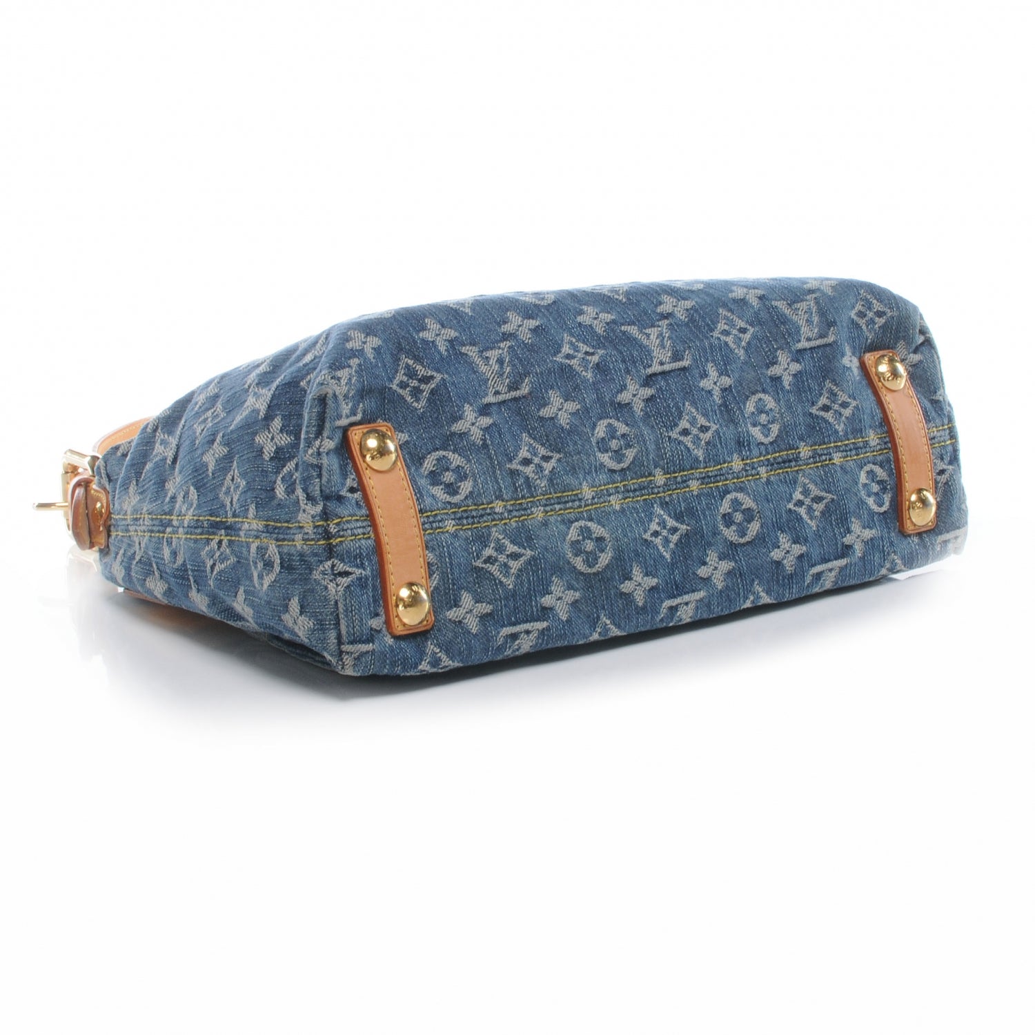 Louis Vuitton Monogram Denim Baggy PM Blue 4 of 7