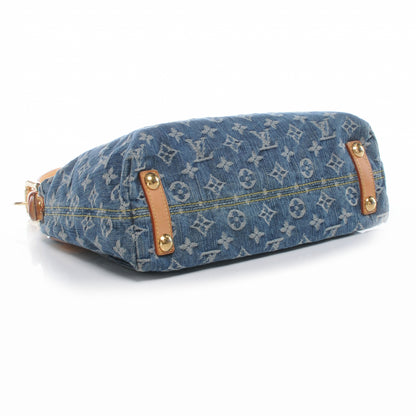 Louis Vuitton Monogram Denim Baggy PM Blue 4 of 7