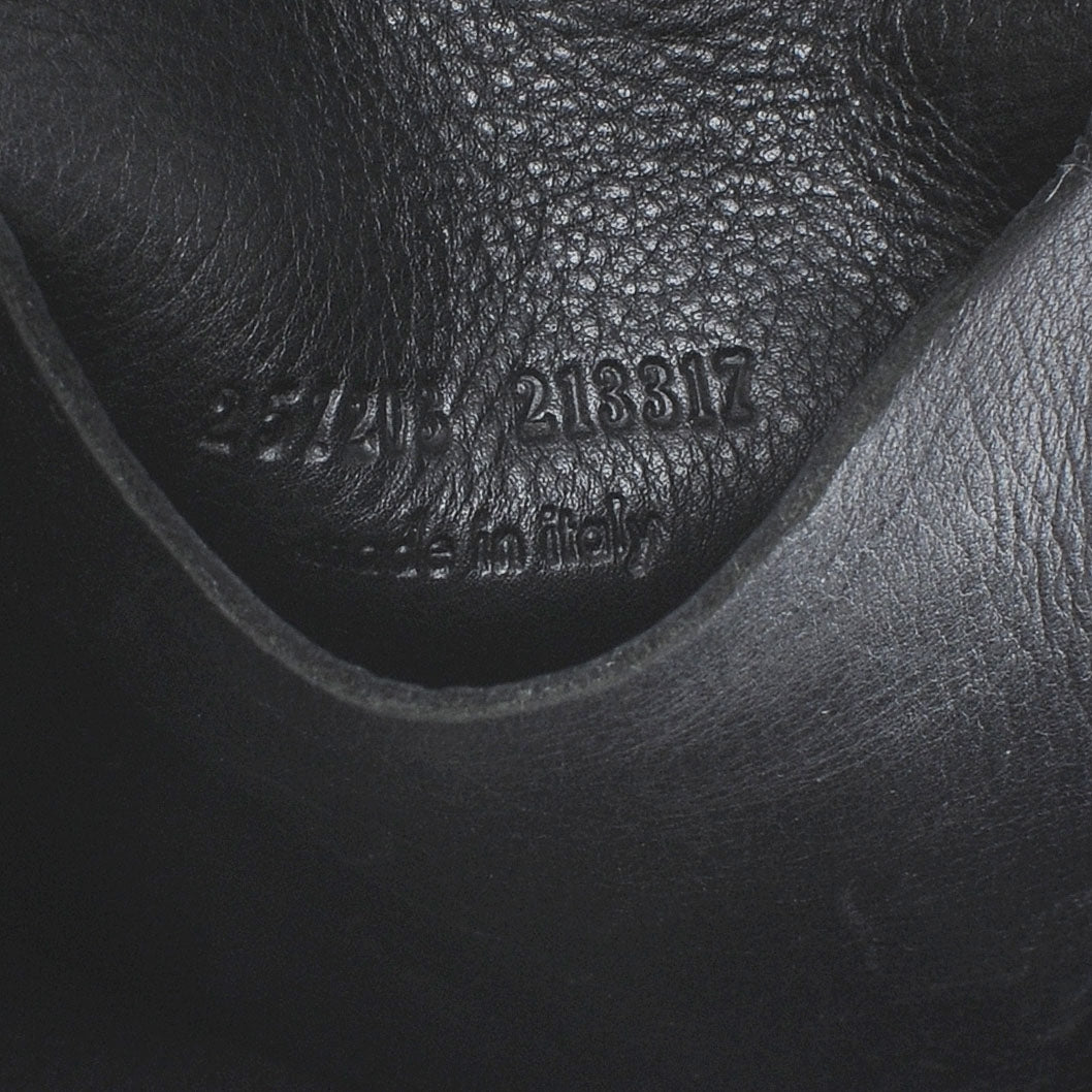 Saint Laurent Woven Lucky Chyc Boston Black 7 of 7