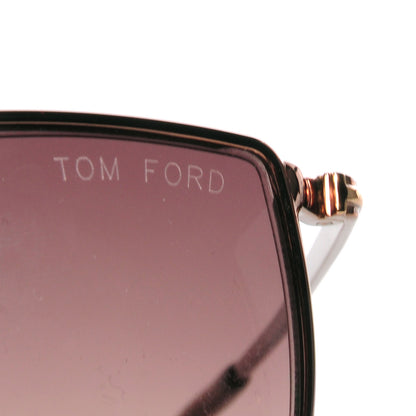 Tom Ford Evelyn TF251 Cat Eye Sunglasses Rose Gold 7 of 7