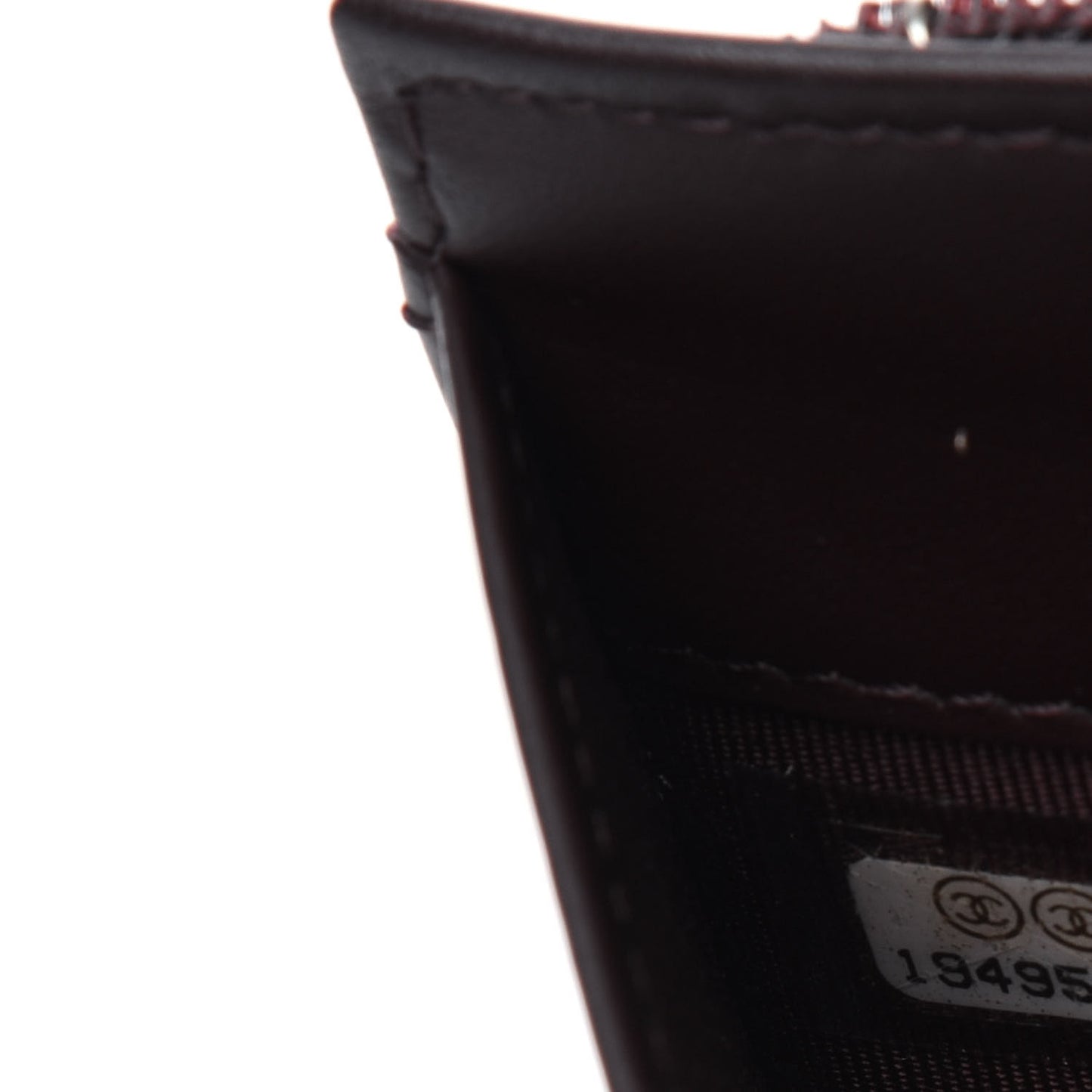 Caviar Quilted Yen Wallet Black