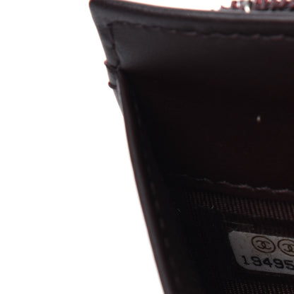 Chanel Caviar Quilted Yen Wallet Black 8 of 19