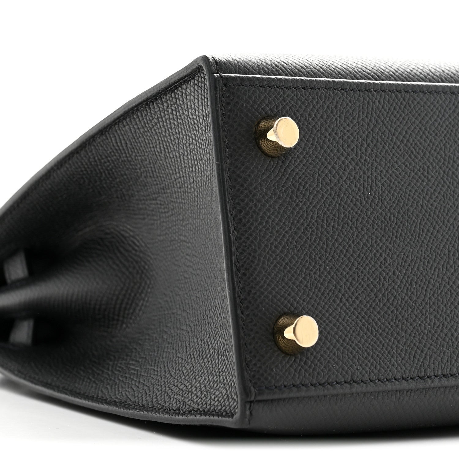 Hermes Epsom Kelly Sellier 25 Black 8 of 10