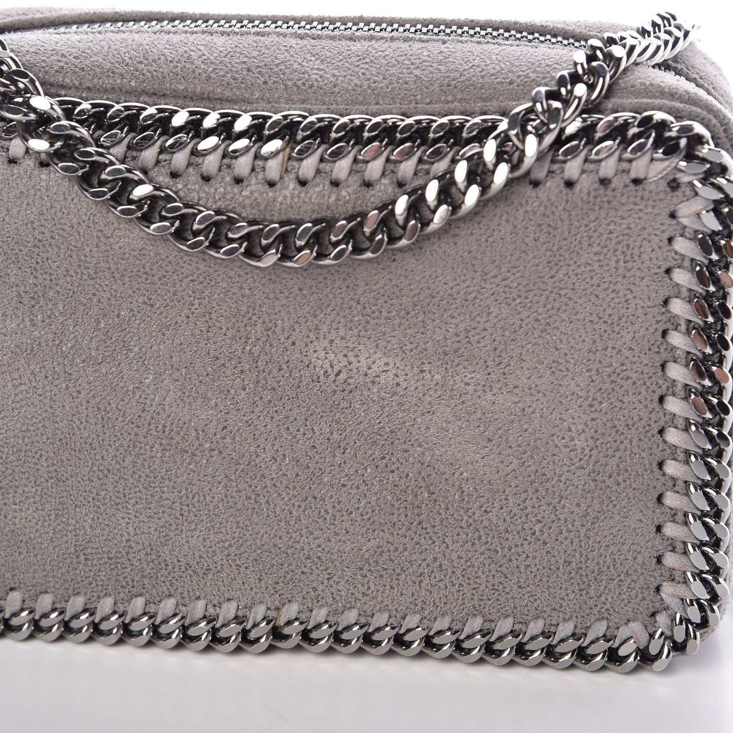 Shaggy Deer Falabella Crossbody Camera Bag Light Grey