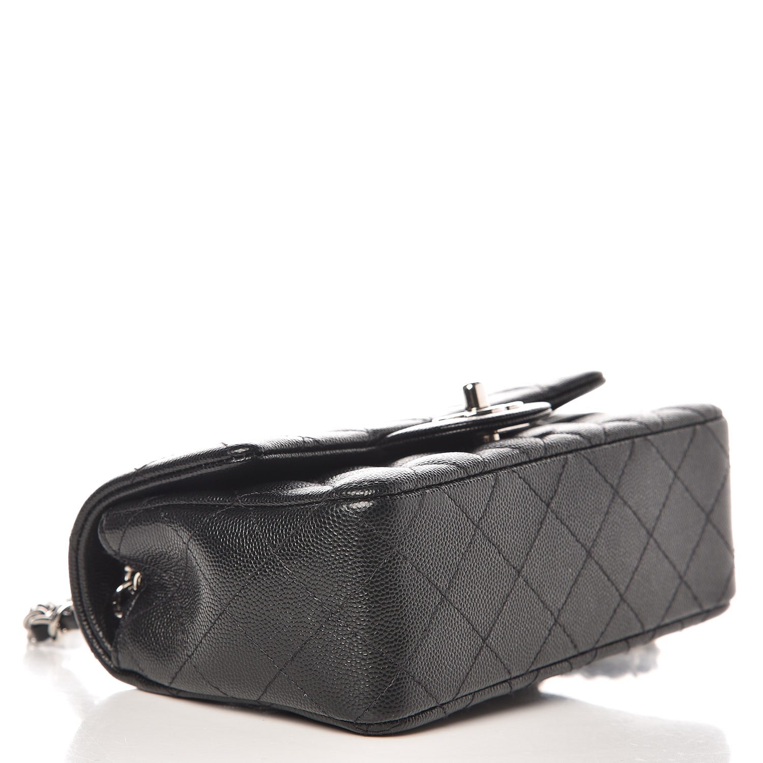Chanel Caviar Quilted Mini Rectangular Flap Black 4 of 8