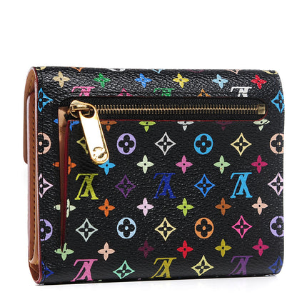 Louis Vuitton Monogram Multicolor Koala Wallet Black 3 of 7