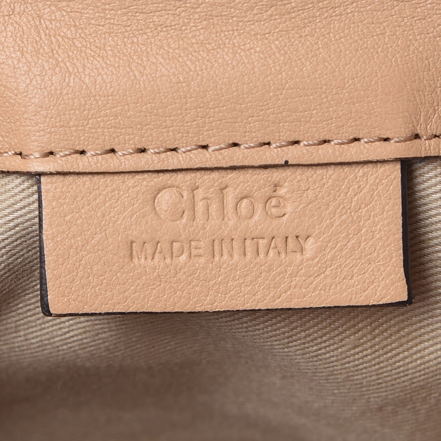 Chloe Suede Calfskin Constellation Studded Mini Faye Backpack Blush Nude 6 of 7