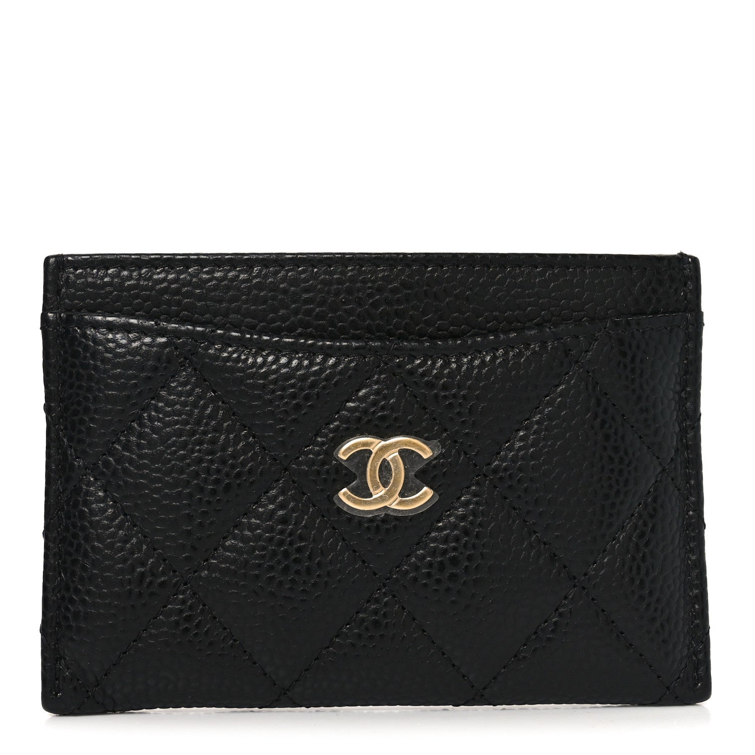 Chanel Caviar Quilted Card Holder Black 1 of 9