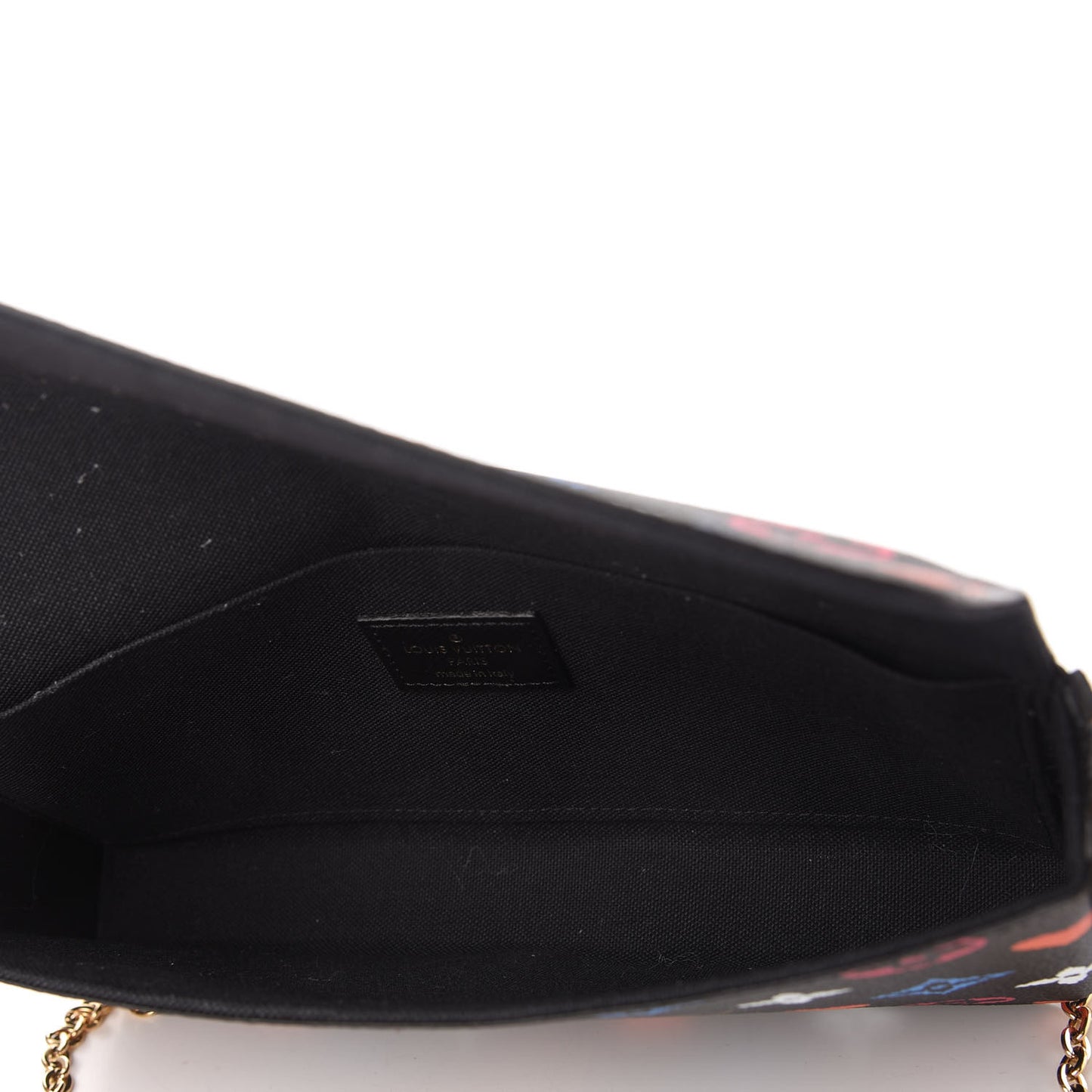 Game On Felicie Chain Wallet Black