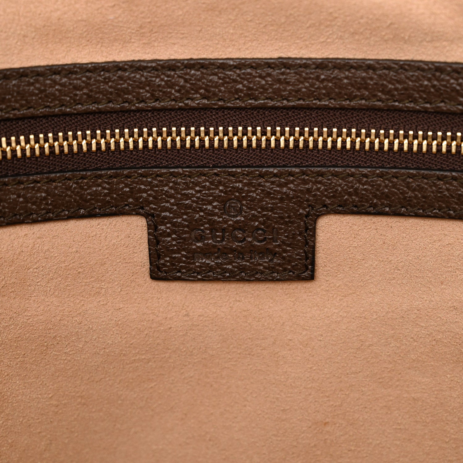 Gucci GG Supreme Monogram Medium Ophidia Shopping Tote Brown 6 of 13