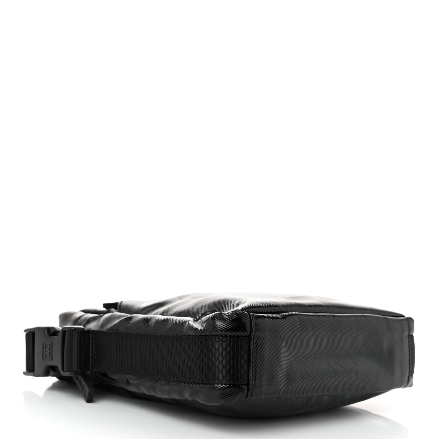 Coated Canvas Sport Crossbody Black