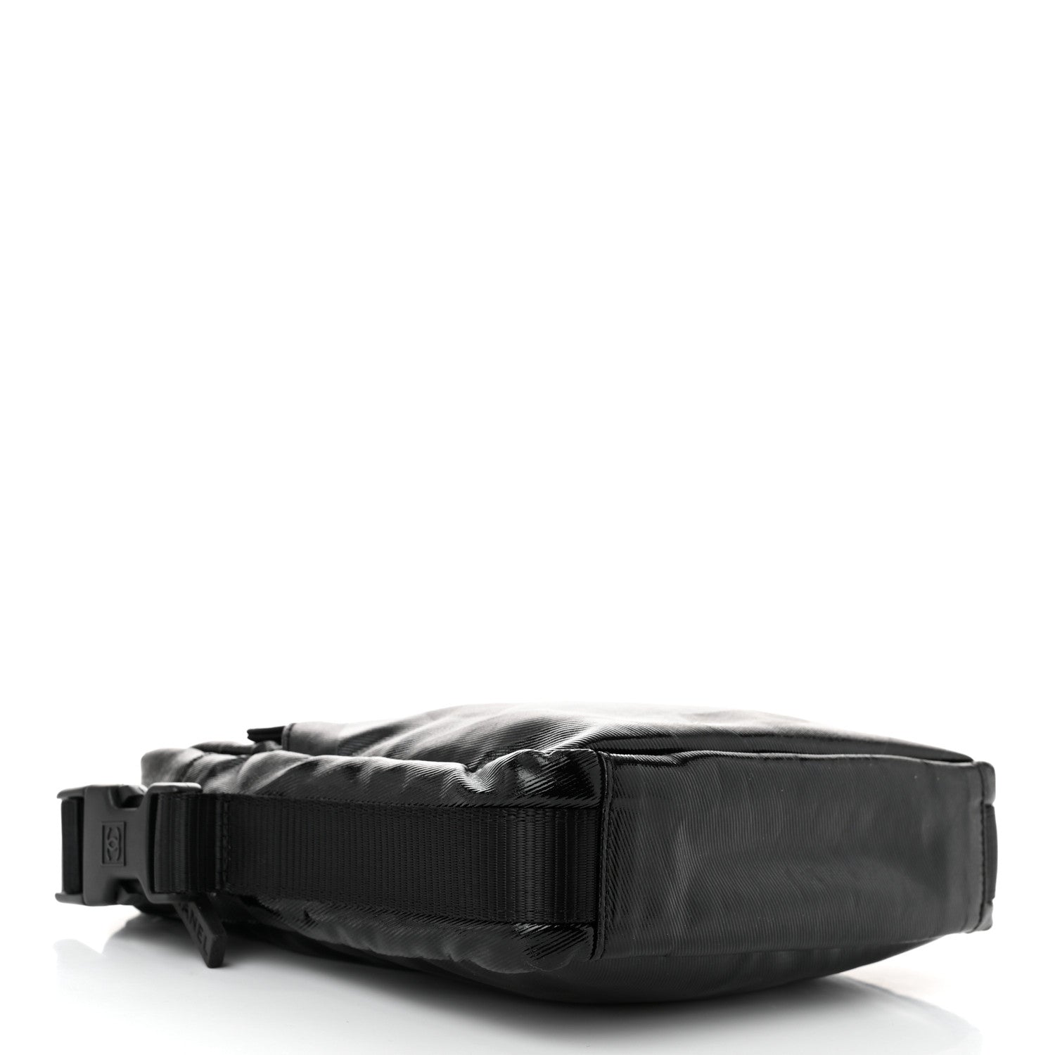 Chanel Coated Canvas Sport Crossbody Black 4 of 11