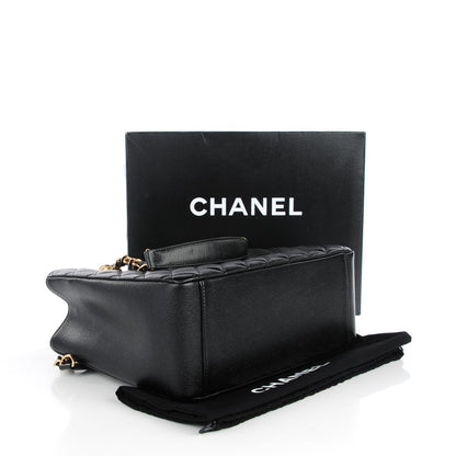 Chanel Caviar Quilted Grand Shopping Tote GST Black 4 of 7