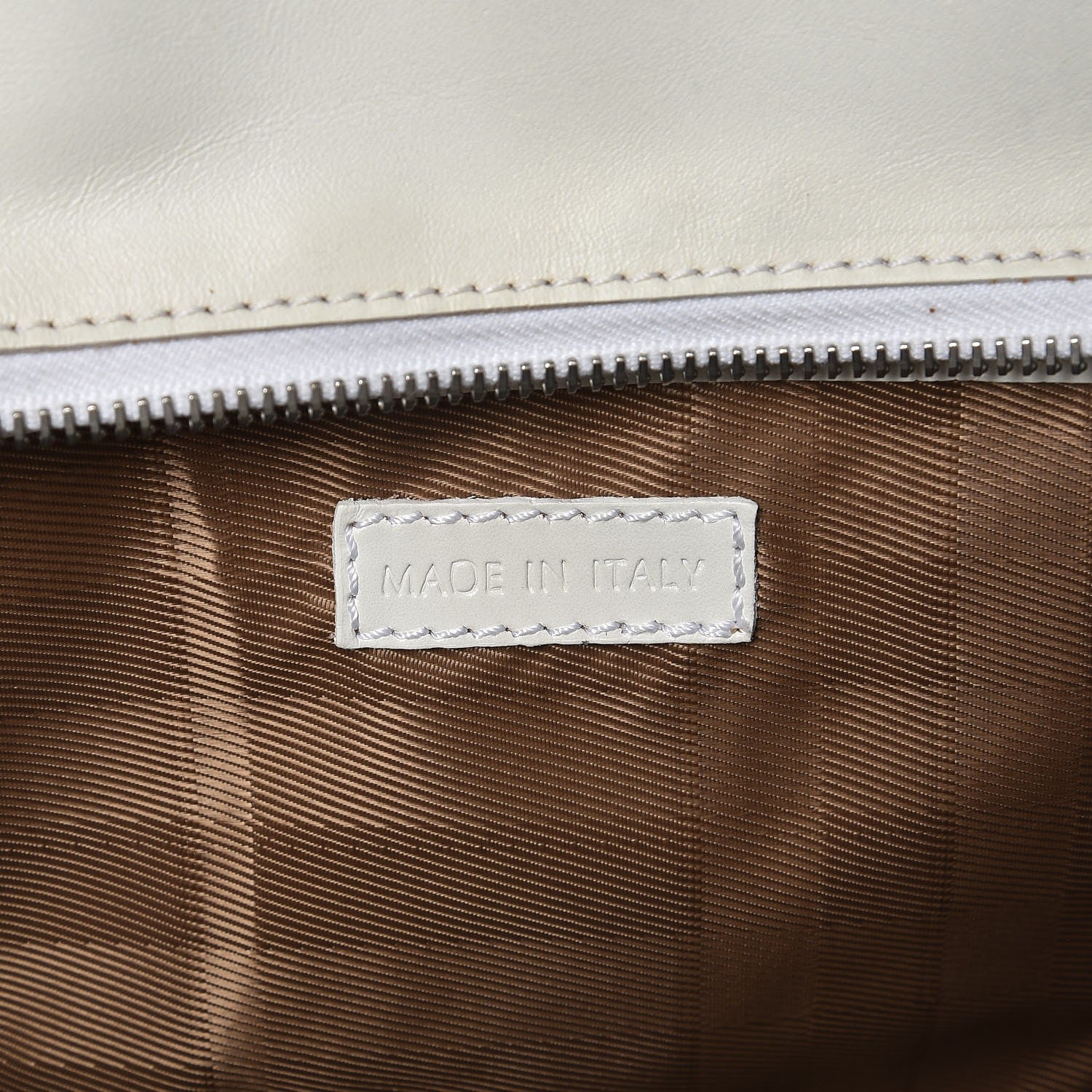 Burberry Leather Quilted Large Manor Tote White 7 of 17